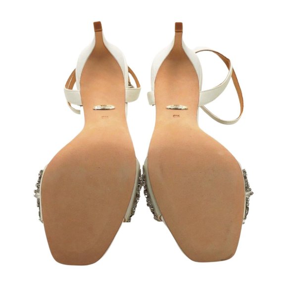 Badgley Mischka Women's Rider Heeled Sandal, Soft White, 9.5 - Picture 2 of 7